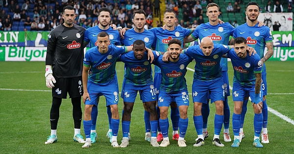 Çaykur Rizespor - İstanbulspor maçı görüntüleri