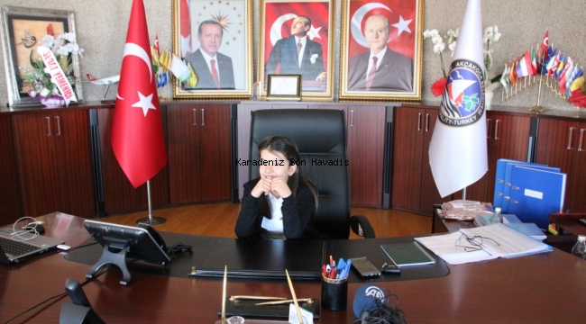Akçakoca'da Başkanlık Koltuğuna Çocuk Başkanlar Oturdu