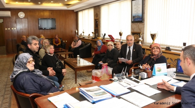 BAĞLIK MAHALLESİ SAKİNLERİNDEN BAŞKAN ALAN’A ‘HAYIRLI OLSUN’ ZİYARETİ