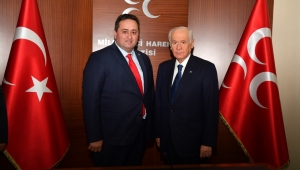  Başkan Yanmaz, Devlet Bahçeli İle Görüştü