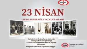 Erdemir 23 Nisan Çocuk Bayramını kutladı 