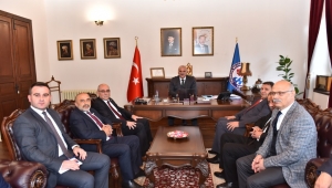 Esnaf Odaları Birliğinden Başkan Murat Zorluoğlu’na ziyaret