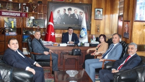 İş-Kur Bölge Müdürü Demirsu GMİS’e Tebrik Ziyaretinde Bulundu