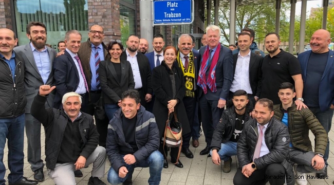 Almanya'da ‘Trabzon Meydanı’ Açıldı