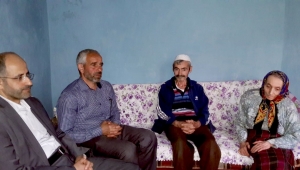 BALLI MAHALLESİ'NDEKİ ENGELLİ VATANDAŞLAR ZİYARET EDİLDİ