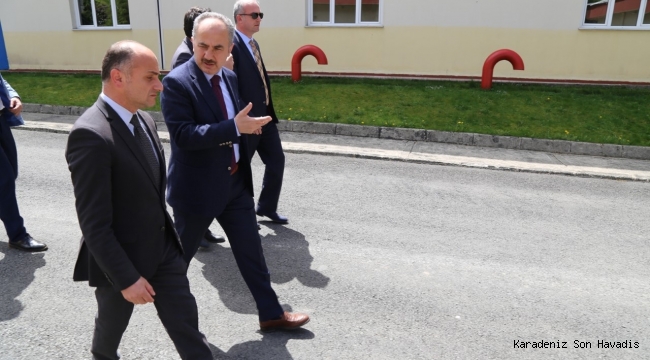 Başkan Metin'den, Andon İçme Suyu Arıtma Tesisini Ziyaret