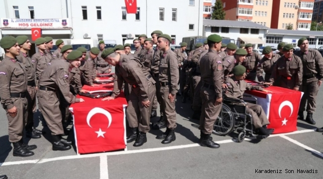 Engelli vatandaşlar Rize'de temsili askerlik yapacak 