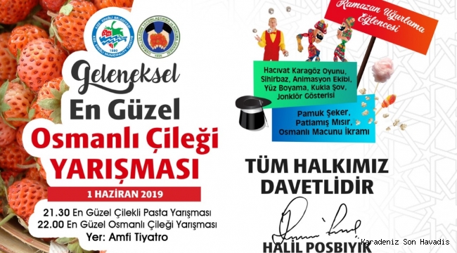 EREĞLİ BELEDİYESİ’NDEN RAMAZAN’I UĞURLAMA GECESİ