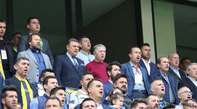 Köksal Toptan Ankaragücü - Ç.Rizespor maçını izledi