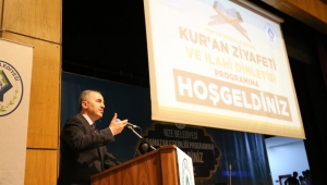 KUR’AN ZİYAFETİ VE İLAHİ DİNLETİSİ PROGRAMI DÜZENLENDİ