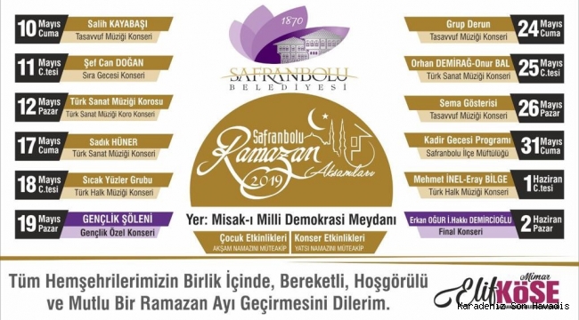 Ramazan Akşamları Başlıyor