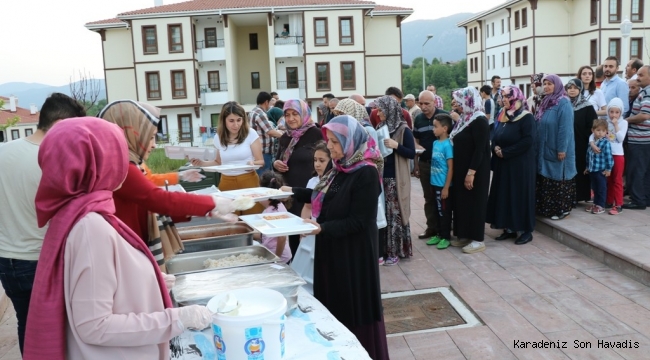 Safranbolu Kirkille TOKİ’de İftar Keyfi