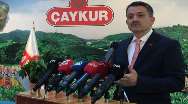 Tarım ve Orman Bakanı Dr. Bekir Pakdemirli Rize’de