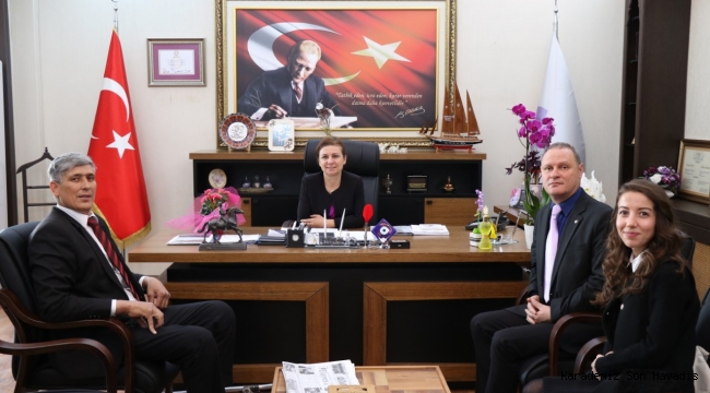 TSD Şube Başkanı Yılmaz Başkan Köse’yi Ziyaret Etti