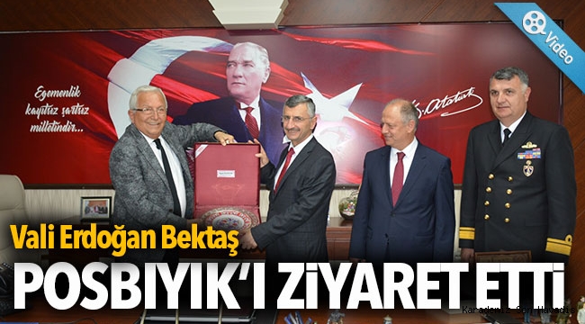 Vali Bektaş'tan Posbıyık'a ziyaret