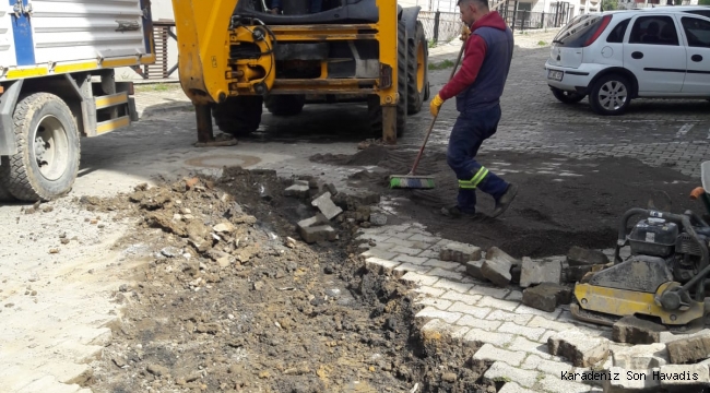 Yolların Bakım ve Onarımları Yapılıyor