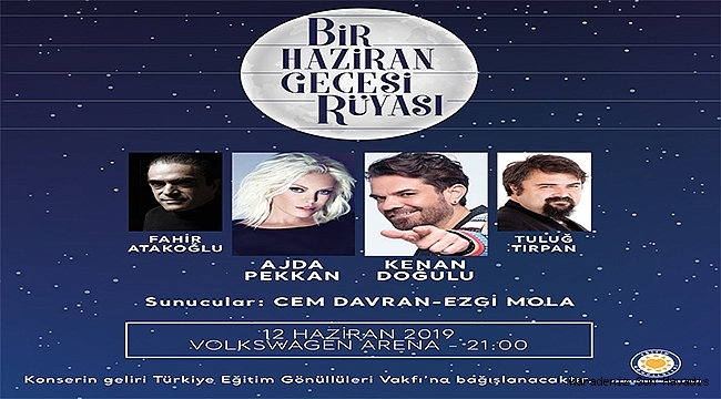 Ajda Pekkan, Kenan Doğulu, Fahir Atakoğlu ve Tuluğ Tırpan, çocuklar için sahnede!