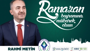Başkan Rahmi Metin'in Ramazan Bayramı Mesajı