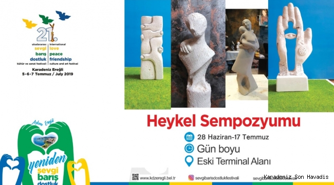 EREĞLİ' DE HEYKEL SEMPOZYUMU