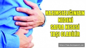 HAZIMSIZLIĞINIZIN NEDENİ SAFRA KESESİ TAŞI OLABİLİR