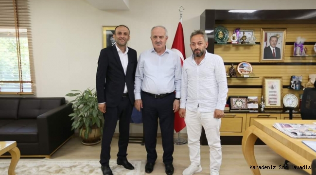 Kansızoğlu Başkan Aygün'ü ziyaret etti