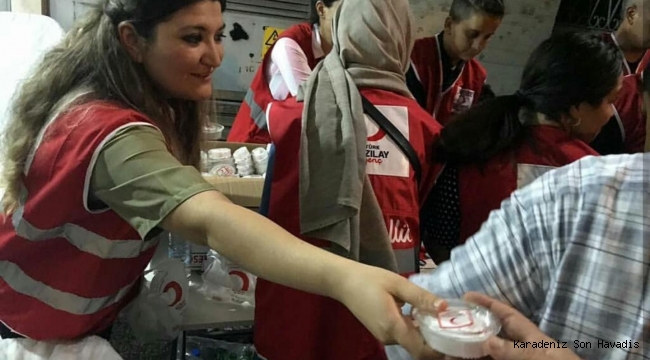 Türk Kızılay bağışçıları için mevlit okuttu