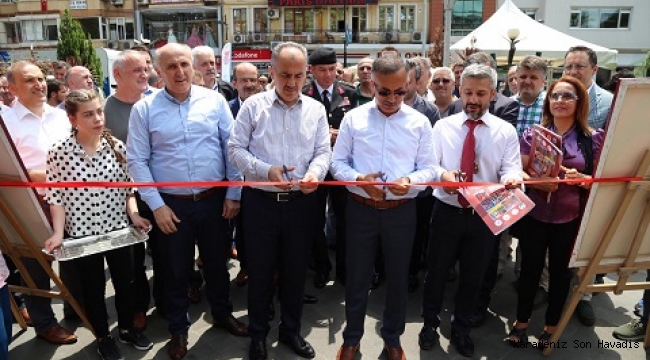 15 Temmuz Resim Sergisi Açılışı Yapıldı