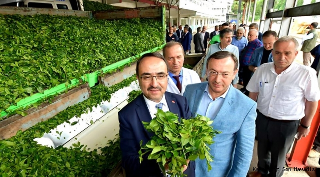 ÇAYKUR’UN YENİ ÇAY SATIŞ VE TADIM MAĞAZASI BAKAN TARAFINDAN AÇILDI