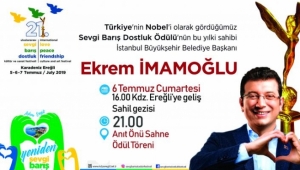 EKREM İMAMOĞLU CUMARTESİ EREĞLİ'YE GELİYOR