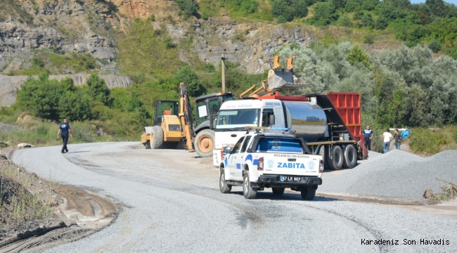 EREĞLİ’DE ASFALT ÇALIŞMALARI BAŞLADI