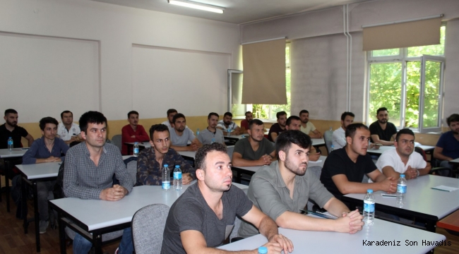 GMİS'ten Eğitim Gören Yeni Madencilere Ziyaret
