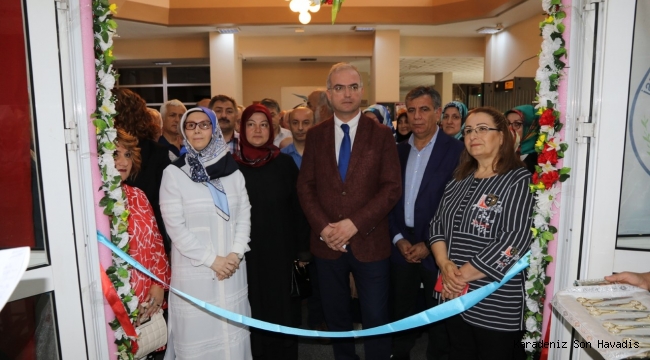 Kadın Kültür Mesleki Eğitim Merkezi Dönem Sonu Sergisi Açıldı