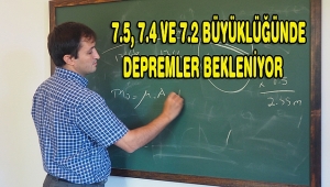 Kuzey Anadolu Fayı’nda 7.5, 7.4 ve 7.2 büyüklüğünde depremler bekleniyor