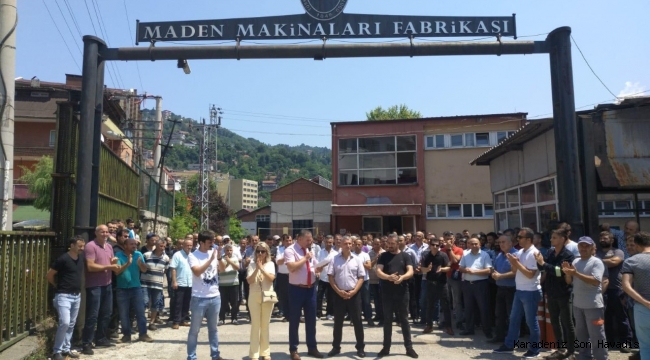 MADENCİ SESİNİ YÜKSELTİYOR