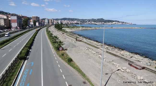 RİZE BİSİKLET YOLUNA KAVUŞUYOR