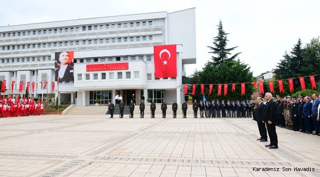 30 Ağustos Zafer Bayramı Trabzon’da Törenlerle Kutlandı