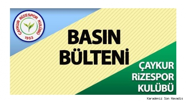 Başkan Kartal'dan Basın Açıklaması