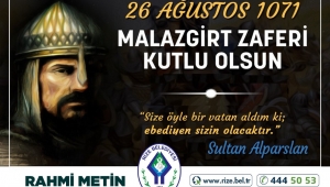 Başkan Metin’den ‘Malazgirt Zaferi’ Mesajı