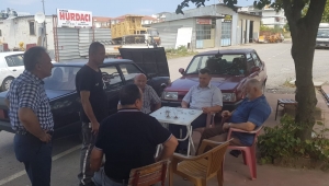 “Başkan Sarı Sanayi Esnafını Ziyaret Etti”
