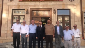 Hasan Karal'dan Vali Epcim'e ziyaret.
