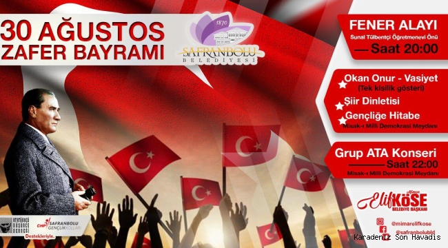 Korumanın Başkentinde 30 Ağustos Hazırlıkları Tamam