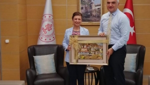 Köse, Kültür ve Turizm Bakını Mehmet Nuri Ersoy’u Ziyaret Etti