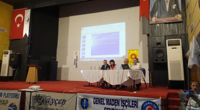 Madenlerin insan ve çevreye etkileri konferansı düzenlendi