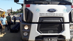 Manisa Büyükşehir Belediyesinden, Akçakoca Belediyesine Destek