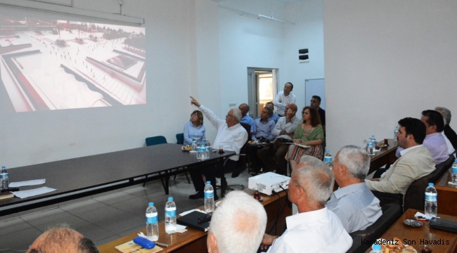 Posbıyık, stratejik planı STK ve siyasi partilere sundu