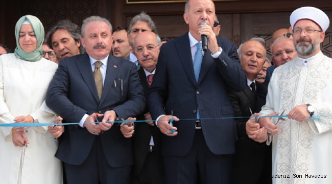 Cumhurbaşkanı Erdoğan, İTÜ Abdülhakim Sancak Camii açılış törenine katıldı