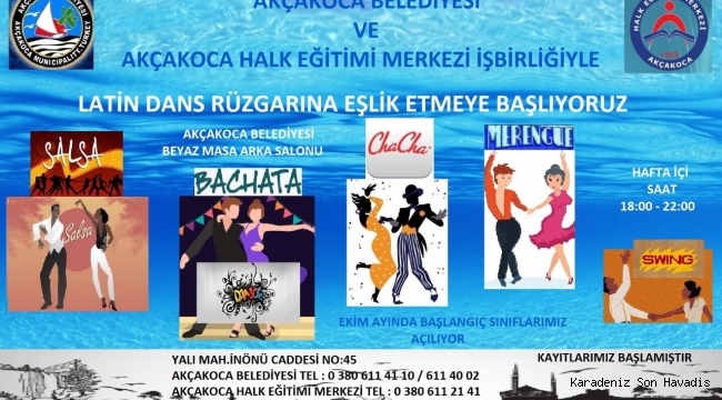 DANS KURSLARI BAŞLIYOR