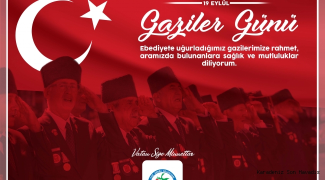 GAZİLERİMİZİN ÖNÜNDE SAYGIYLA EĞİLİYORUZ