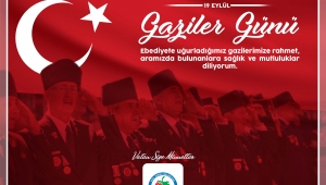 GAZİLERİMİZİN ÖNÜNDE SAYGIYLA EĞİLİYORUZ