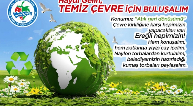 TEMİZ ÇEVRE İÇİN EL ELE